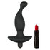 Black Silicone Prostate Vibrator_