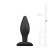 Medium Black Silicone Buttplug_