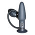 True Black Vibrating Anal Plug_