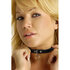 Unisex Leather Choker with O-Ring_