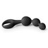 Black Silicone Anal Bead Dildo_