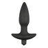 Black Silicone Perineum Tickler_