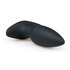 Black Silicone Perineum Tickler_