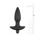 Black Silicone Perineum Tickler_