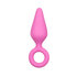 Pink Buttplugs With Pull Ring - Set_