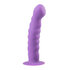 Gode en silicone avec ventouse - Mauve_