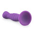 Gode en silicone avec ventouse - Mauve_