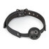 Ball gag met PVC bal - zwart_