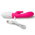 EasyToys Rechargeable Lapin Vibrateur - Rose / Blanc_