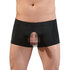 Men's Boxer With Opening - Black_