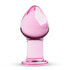 Pink Glass Buttplug_