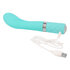 Pillow Talk - Vibromasseur point G Sassy With Crystal Bleu foncé_