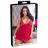 Babydoll mit geschlitzten Spitzen-Cups_