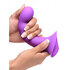 Squeeze-It Wavy Dildo - Purple_