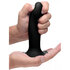 Squeeze-It Phallic Dildo - Black_