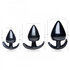 Triple Spades Driedelige Buttplug Set_