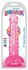 Dildo With Balls 20 CM - Cherry Ice_