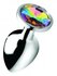 Plug anal Rainbow Gem - Large_