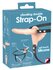 Strap-on avec double gode vibrant_