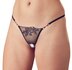 String sexy sans entrejambe avec strass_