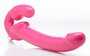 Revolver Vibrating Strapless Strap-On XXL - Pink_