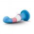 Avant – Pride Silikondildo mit Saugnapf – Blau_