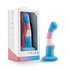 Avant – Pride Silikondildo mit Saugnapf – Blau_