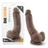 Dr. Skin – Mr. Mayor Dildo mit Saugnapf 9 cm – Schokolade_