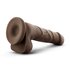 Dr. Skin - Realistic Dildo With Suction Cup 7.75'' - Chocolate_