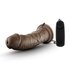 Dr. Skin - Vibromasseur avec ventouse Dr. Joe 20,3 cm - Chocolat_