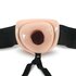 Dr. Skin - Gode-Ceinture Creux avec Harnais de 19 cm - Beige_