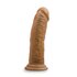 Dr. Skin - Realistic Dildo With Suction Cup 8'' - Mocha_