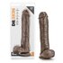 Dr. Skin - Mr. Savage Dildo Met Zuignap 29 cm - Chocolate_