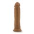 Dr. Skin – Realistischer Dildo mit Saugnapf 24 cm – Mokka_