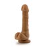 Dr. Skin - Realistic Dildo With Suction Cup 7.75'' - Mocha_