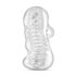 M for Men - Masturbateur Hand Tool - Transparent_