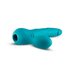 Temptasia - Luna Vibrating Strapless Strap-on - Teal_