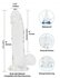 Crystal Addiction - Transparante Dildo - 19 cm_