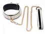 Kink in the Dark - Glow In De Dark Halsband Met Riem_