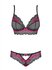 Tulia 2-piece Bra Set - Black/Pink_