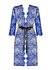 Kobaltfarbener Kimono aus Spitze - Blau_