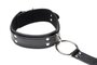 Halsband mit Manschetten Fessel-Set - Schwarz_