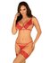 Ensemble avec soutien-gorge et string sexy Mellania - Rouge_