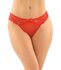 Cassia Slip Met Open Kruisje - Rood_