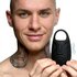 Trinity Vibes - Vibrating Silicone Ball Sack - Black_