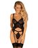 Yaskana Suspender Bodysuit - Black_