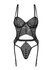 Yaskana Suspender Bodysuit - Black_