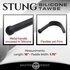 Stung Fouet en silicone - Noir_