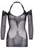 Robe en dentelle Twist Halter - Noir_