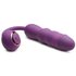 Thru Thumper Stotende Siliconen Vibrator met Afstandsbediening_